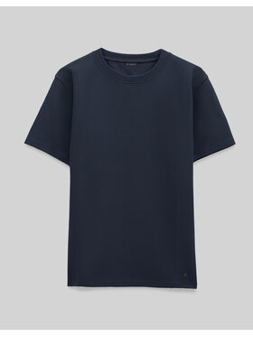 Borgio Borgio T-Shirt valleve Granatowy Classic Fit