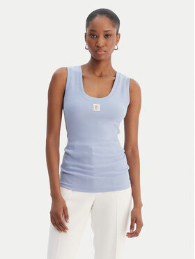 Fracomina Fracomina Top FP26ST2001J40101 Sinine Slim Fit