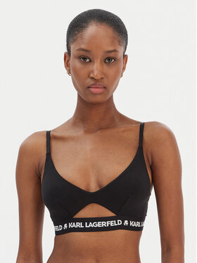 KARL LAGERFELD KARL LAGERFELD Sutien Bralette A1W47006 Negru