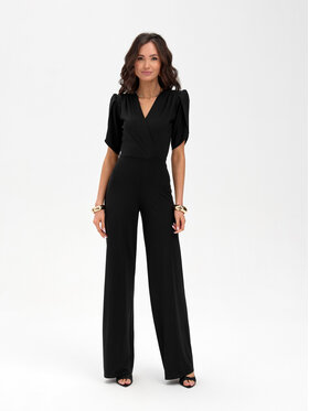 Roco Fashion Roco Fashion Kombinezon Amaris Czarny Slim Fit