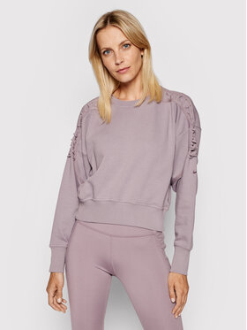 Nike Nike Bluza Fleece Laced DA0447 Fioletowy Oversize