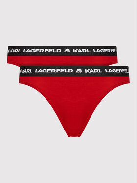 KARL LAGERFELD KARL LAGERFELD Komplet 2 par fig 211W2127 Czerwony