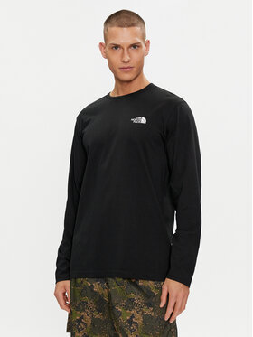 The North Face The North Face S dlouhým rukávem Simple Dome NF0A87QN Černá Regular Fit