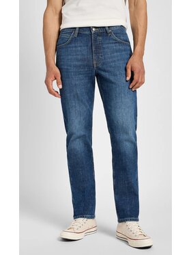 Lee Lee Jeansy Brooklyn Straight Niebieski Regular Fit
