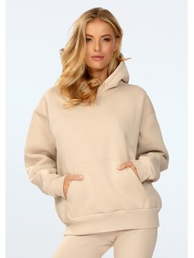 DKaren Sport DKaren Sport Bluza Oseye Beżowy Classic Fit