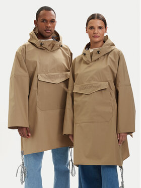 Napapijri Napapijri Dežna jakna A-Raincape L NP0A4H4DN2D1 Bež Oversize