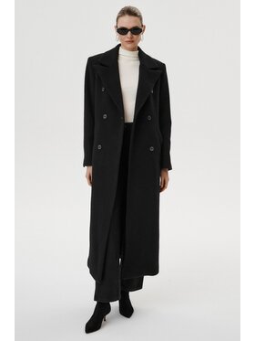 MARI PRETI MARI PRETI Cappotto Caldessa Nero Regular Fit