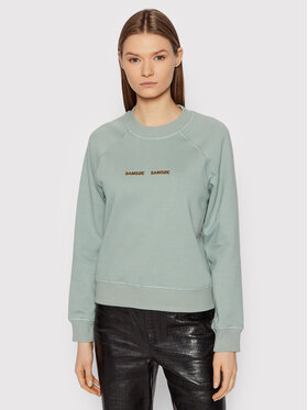 Samsøe Samsøe Samsøe Samsøe Mikina Barletta F19218100 Zelená Relaxed Fit