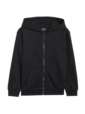 4F 4F Bluza BASIC+ Czarny Oversize