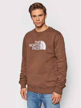 The North Face The North Face Mikina Drew Peak Crew NF0A4SVR Hnedá Regular Fit