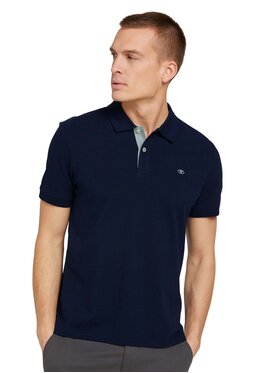 Tom Tailor Tom Tailor Polokošile 1027713 Tmavomodrá Regular Fit