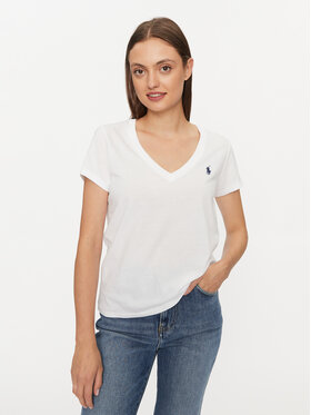 Polo Ralph Lauren Polo Ralph Lauren Тишърт 211902403001 Бял Regular Fit