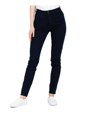 Wrangler Wrangler Jeansy W27HLFP22 Granatowy Skinny Fit