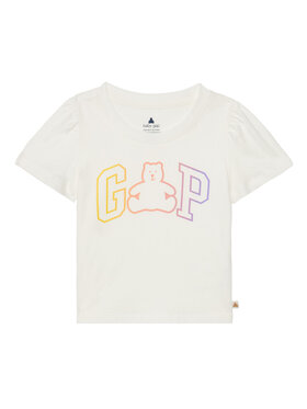 Gap Gap T-Shirt 736117-01 Λευκό Regular Fit