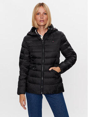 Tommy Hilfiger Tommy Hilfiger Übergangsjacke WW0WW39581 Schwarz Regular Fit