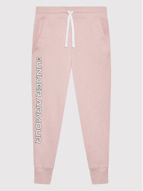 Under Armour Under Armour Долнище анцуг Ua Rival 1356487 Розов Tapered Fit