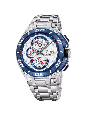 Festina Festina Zegarek F20754-1 Srebrny