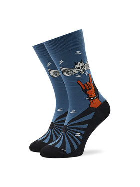Stereo Socks Stereo Socks Chaussettes hautes unisex Flying Skull Bleu