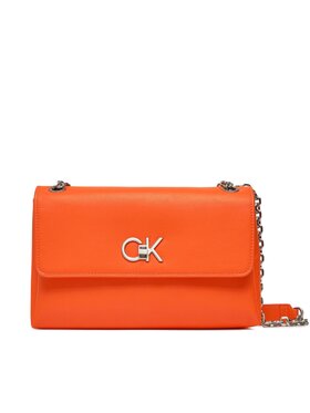 Calvin Klein Calvin Klein Kabelka Re-Lock Ew Conv Crossbody K60K611084 Oranžová