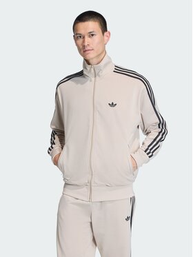 adidas adidas Bluza FIREBIRD Beżowy Loose Fit