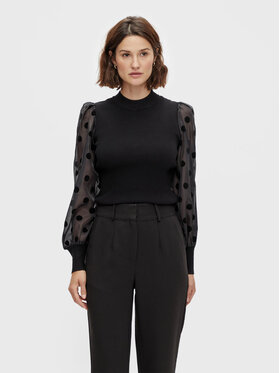 YAS YAS Palaidinė Dotme 26024389 Juoda Regular Fit