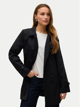 Vero Moda Vero Moda Trenčas Chelsea 10329343 Juoda Regular Fit