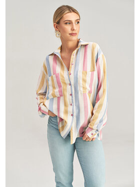 FIGL FIGLFIGL Camicia M1024 Multicolore Regular Fit