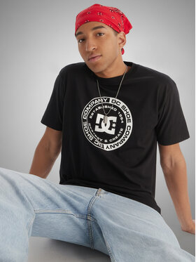 DC Shoes DC Shoes Тишърт Corpo ADYZT05396 Черен Regular Fit
