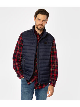Lee Cooper Lee Cooper Kamizelka DIEGO Granatowy Regular Fit