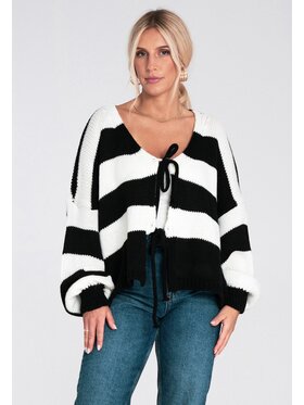 FIGL FIGL Svetr M1244 Černá Regular Fit