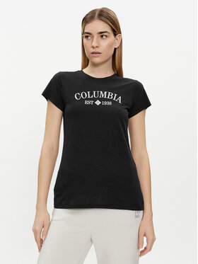 Columbia Columbia Тишърт Trek™ Graphic 1992134 Черен Regular Fit