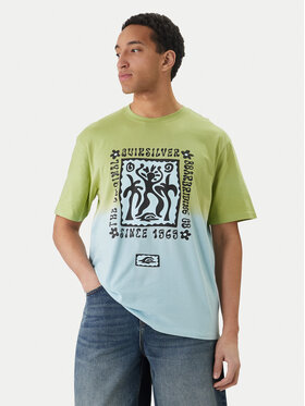 Quiksilver Quiksilver Tricou W126-QSMTS-1007-46P Verde Regular Fit