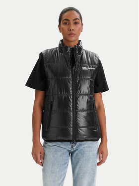 Karl Lagerfeld Jeans Karl Lagerfeld Jeans Sportovní vesta B1W15044 Černá Regular Fit