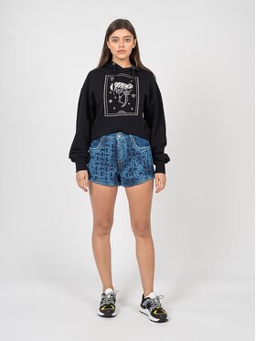 PINKO PINKO Šortky 1J10W6 Y648 Tmavomodrá Regular Fit