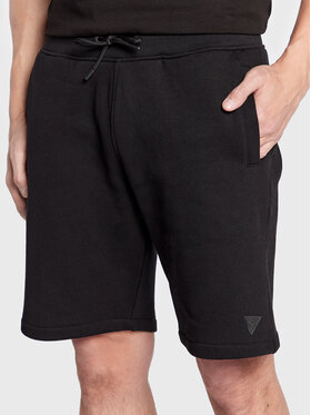 Guess Guess Pantaloni scurți sport Z2YD04 K9V31 Negru Regular Fit