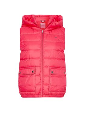 Tommy Hilfiger Tommy Hilfiger Bezrękawnik LW PADDED Różowy Regular Fit