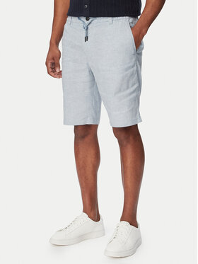 BOSS BOSS Шорти от плат 50559178 Син Regular Fit