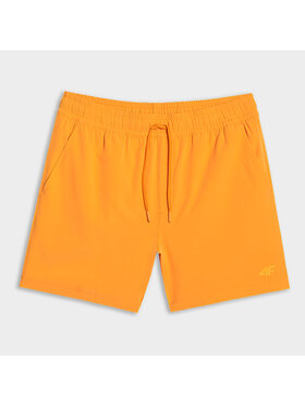 4F 4F Plážové šortky 4FWSS25UBDSM134-70S Oranžová Regular Fit