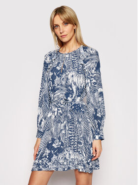 Silvian Heach Silvian Heach Ежедневна рокля Hyperion PGP21338VE Тъмносин Regular Fit