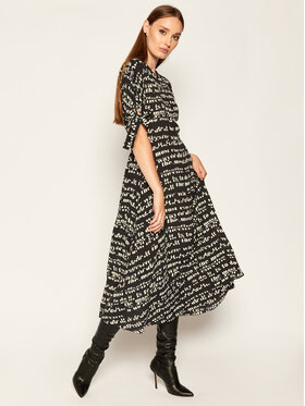 Sportmax Code Sportmax Code Vsakodnevna obleka Pugnale 72261306 Črna Regular Fit