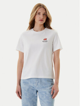 Mustang Mustang T-Shirt Monroe 1016513 Λευκό Relaxed Fit