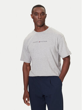 Tommy Hilfiger Tommy Hilfiger T-Shirt UM0UM03685 Szary Relaxed Fit