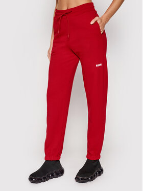 MSGM MSGM Sporta bikses 2000MDP500 200001 Sarkans Regular Fit
