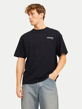 Jack&Jones Jack&Jones Póló Charge 12269384 Fekete Relaxed Fit