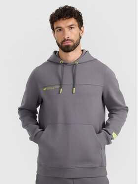 4F 4F Felpa 4FRAW25TSWSM2458-23S Grigio Regular Fit