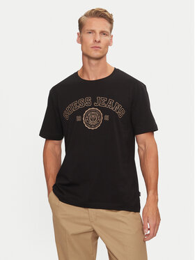 Guess Guess T-shirt M4BI83 K8FQ4 Crna Regular Fit