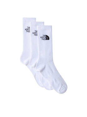 The North Face The North Face Комплект 3 чифта дълги чорапи мъжки NF0A882HFN41 Бял