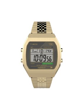Timex Timex Zegarek T80 TW2V74300 Złoty