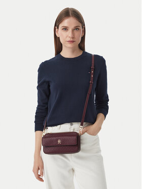 Tommy Hilfiger Tommy Hilfiger Käekott Th Icon Camera Bag Mono AW0AW18922 Bordoopunane