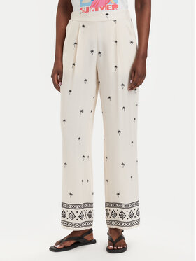 Vero Moda Vero Moda Hlače Kai 10345546 Krem Regular Fit